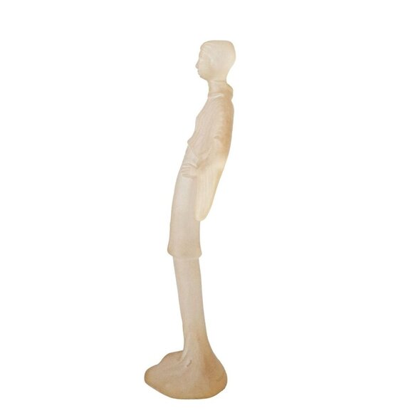 Sculpture AUSTIN PRODUCTIONS Lucite Vintage 19" Tall Female Figurine 1980s - Picture 4 of 9